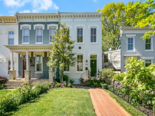 Gorgeously Renovated Historic Townhome Listed At Eastern Market