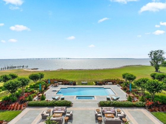 18-Acre Estate Becomes One Of Priciest Homes For Sale Along Chesapeake Bay