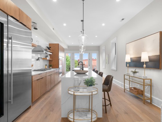 Now Selling: Two Architecturally Rich Residences In a Logan Circle Brownstone