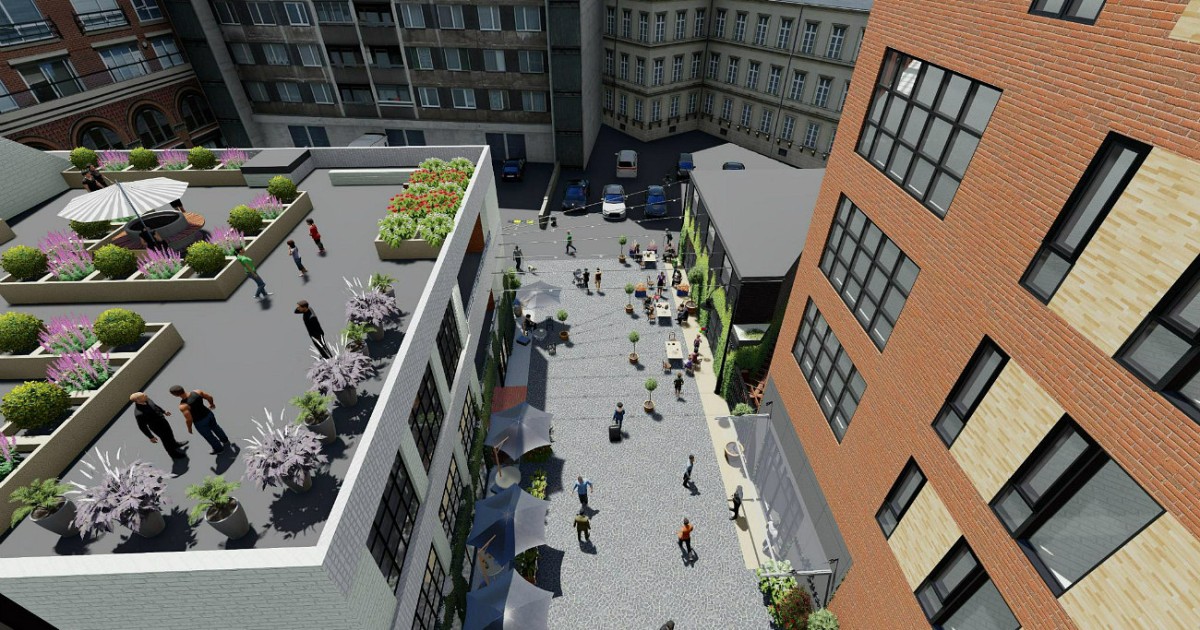 48 Apartments, Activated Alley Space And An Ode To Duke Pitched For DC ...