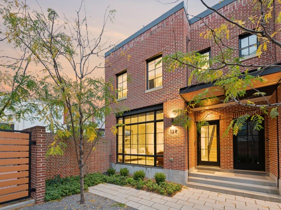 A Uniquely Private, Carriage-Style Townhome Hits the Market in Bloomingdale