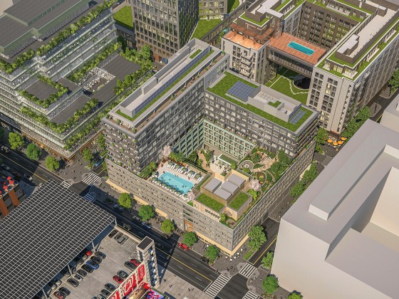 Podcast Studios, Outdoor Rooms and A Get Down: The 3,500 Units on the Boards For Navy Yard