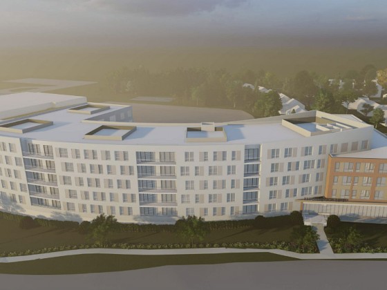 148-Unit Double Winged Apartment Building Pitched In Silver Spring