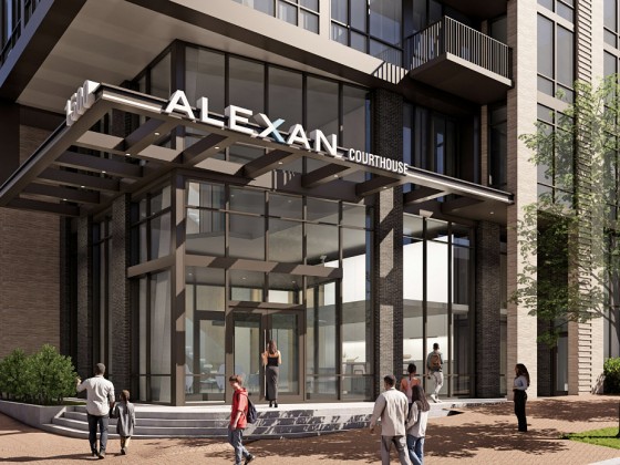 Renderings Revealed For 19-Story Residential Project At Arlington Plaza