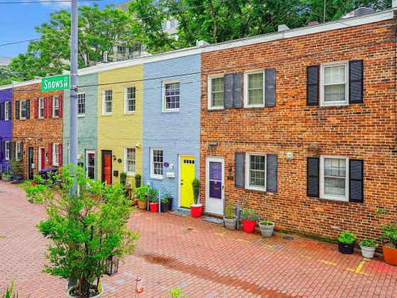 Best New Listings: A Home On One of DC's First Inhabitable Alleys