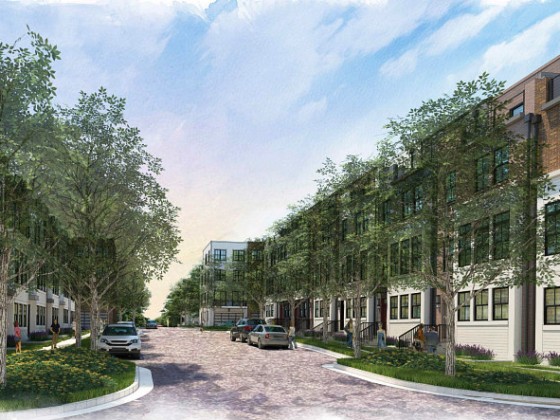 A 47 Townhouse Community Has Been Pitched Off Arlington's Langston Boulevard