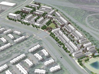 A 400-Unit Agricultural Village Is Pitched Along I-270