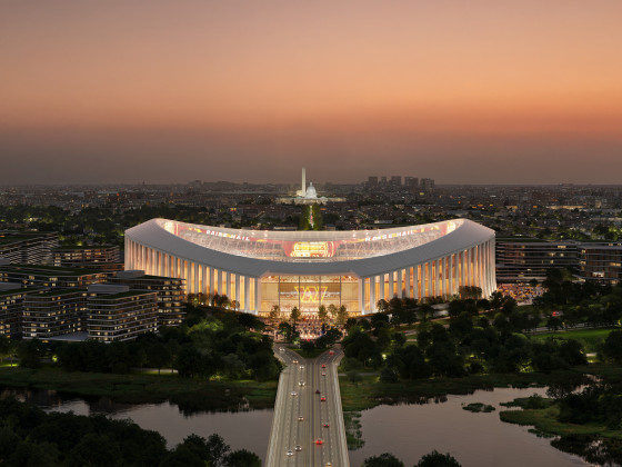 A First Look At The Concept For Washington Commanders Stadium