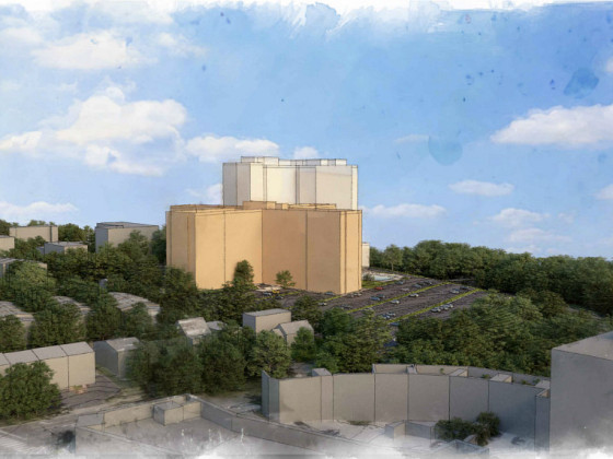 A 15-Story, 310-Unit Development Pitched Off I-66 In Arlington