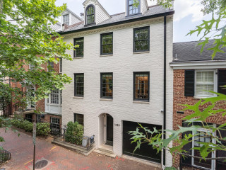 A Pool, Elevator and Glass Roof: Luxuriously Renovated Georgetown Home Hits the Market