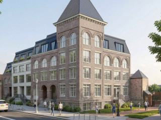 Six Townhouses, Two Penthouses Proposed for M Street Property in Georgetown