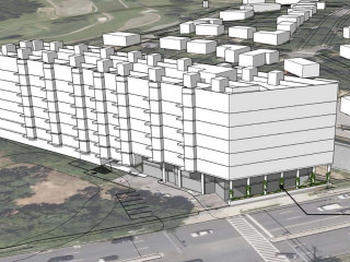 134-Unit Residential Project Planned for Long-Vacant Chevy Chase Site on Connecticut Avenue