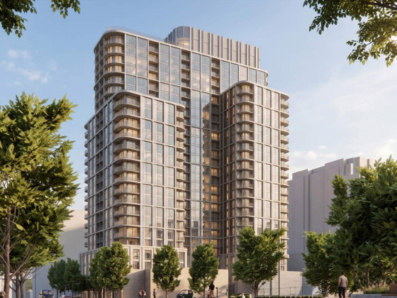 A First Look at the 26-Story Tower Planned For Middle of Downtown Bethesda
