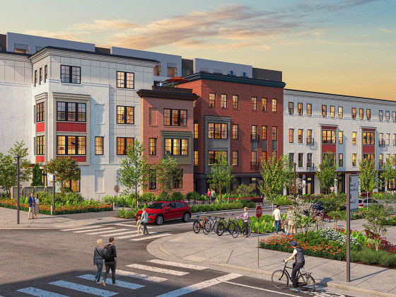 New EYA Townhomes Just Steps to Metro, Opening Soon in Falls Church, VA